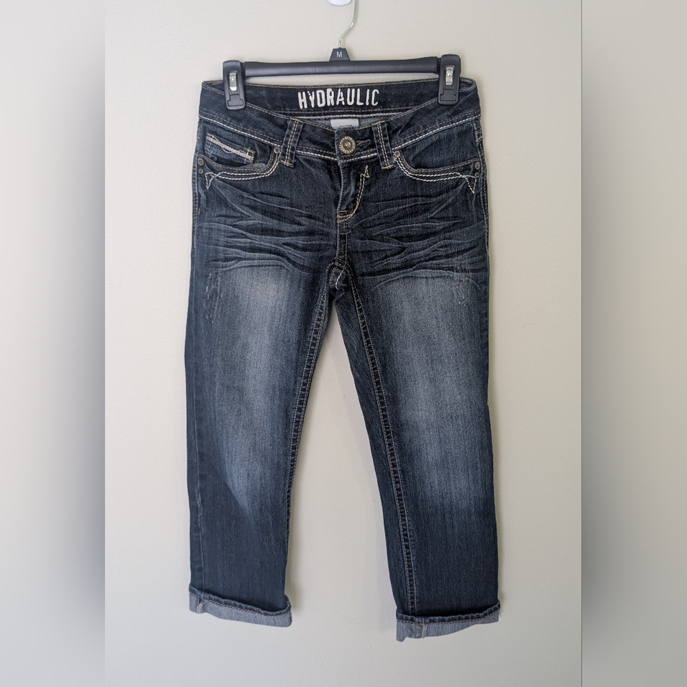 Hydraulic Women's Denim Capri Pant